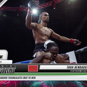 Taha Bendaoud - 2025 Panini Instant PFL #39 - Lightning /5