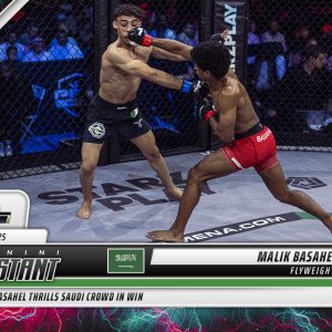 Malik Basahel - 2025 Panini Instant PFL #40 - Lightning /5