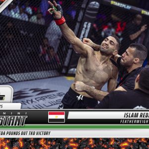 Islam Reda - 2025 Panini Instant PFL #42 - Magma 1/1