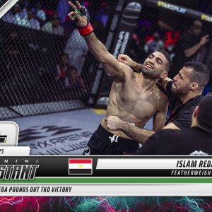 Islam Reda - 2025 Panini Instant PFL #42 - Lightning /5