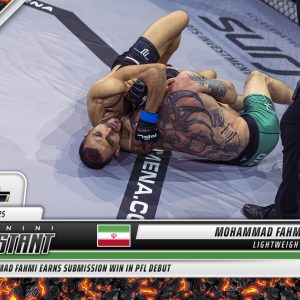 Mohammad Fahmi - 2025 Panini Instant PFL #43 - Magma 1/1