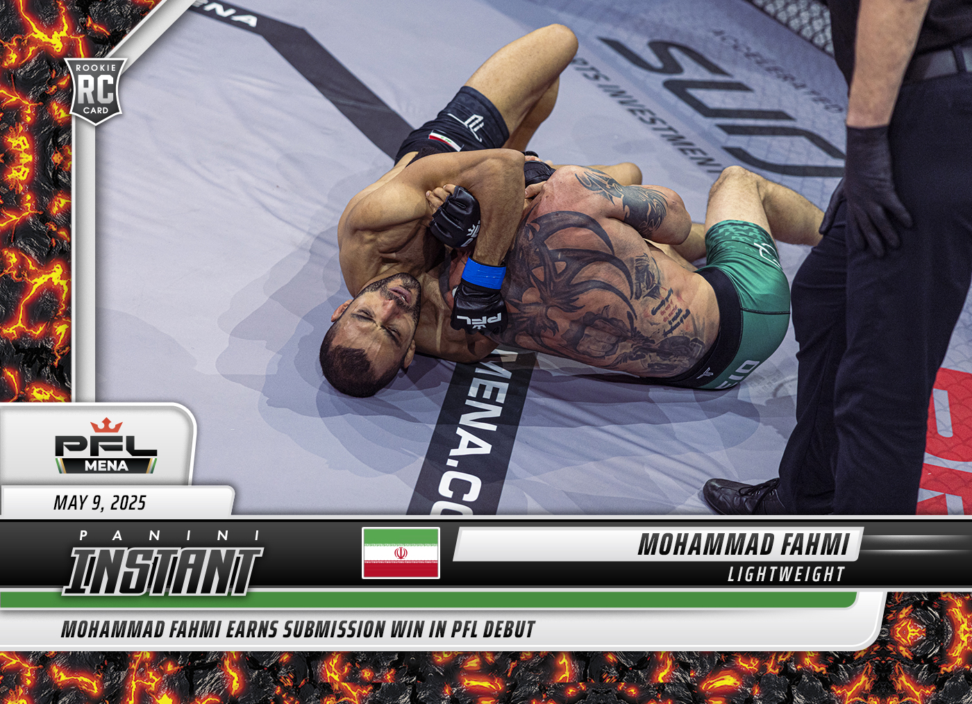 Mohammad Fahmi - 2025 Panini Instant PFL #43 - Magma 1/1