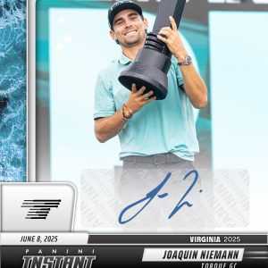 Joaquin Niemann - 2025 Panini Instant LIV Golf #96 - Water /10 Auto
