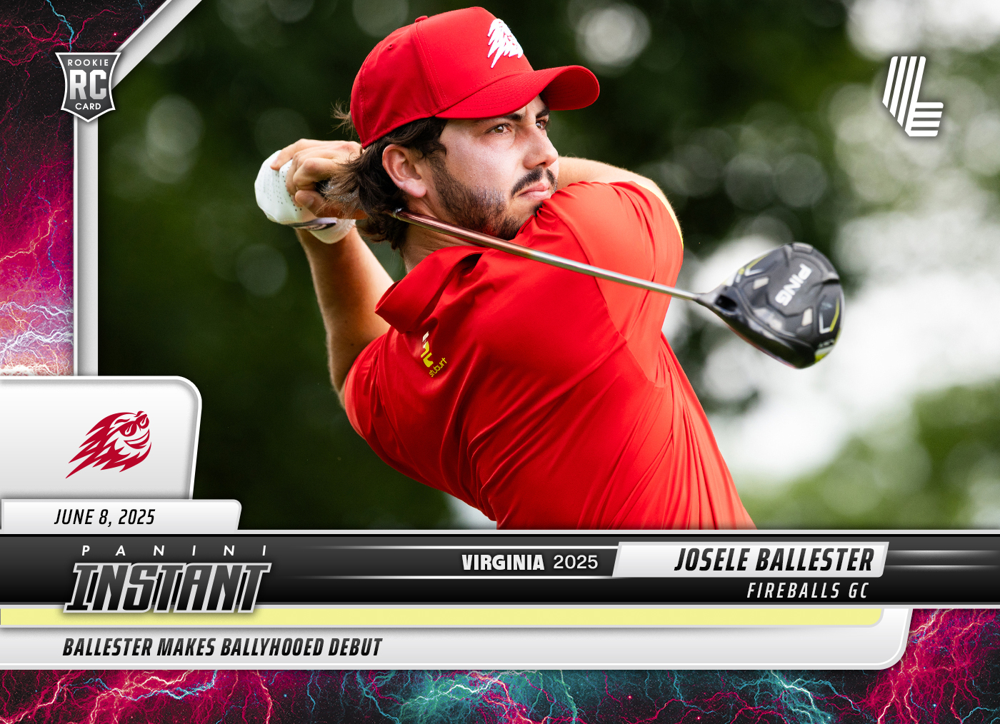 Josele Ballester - 2025 Panini Instant LIV Golf #98 - Lightning /5