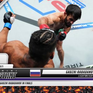 Gadzhi Rabadanov - 2025 Panini Instant PFL #56 - Magma 1/1