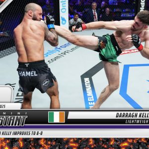 Darragh Kelly - 2025 Panini Instant PFL #65 - Magma 1/1