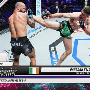 Darragh Kelly - 2025 Panini Instant PFL #65 - Lightning /5