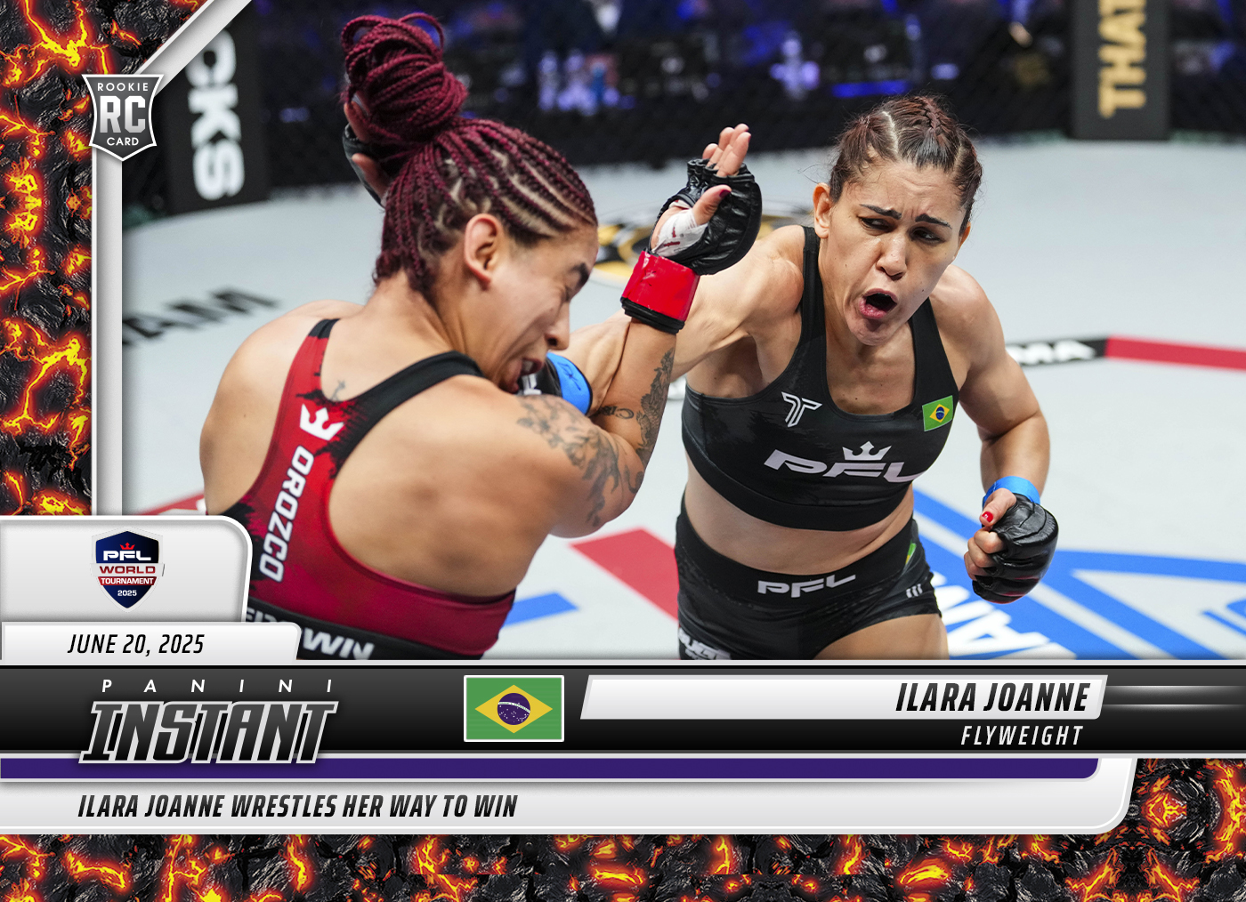 Ilara Joanne - 2025 Panini Instant PFL #66 - Magma 1/1