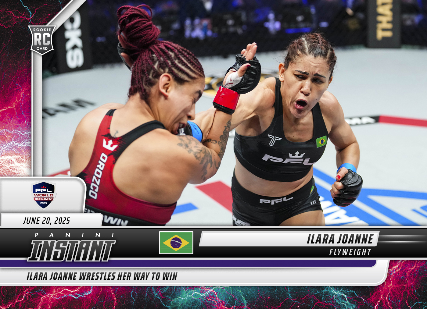 Ilara Joanne - 2025 Panini Instant PFL #66 - Lightning /5