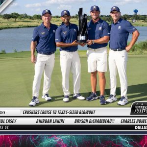 Crushers GC - 2025 Panini Instant LIV Golf #100 - Lightning /5