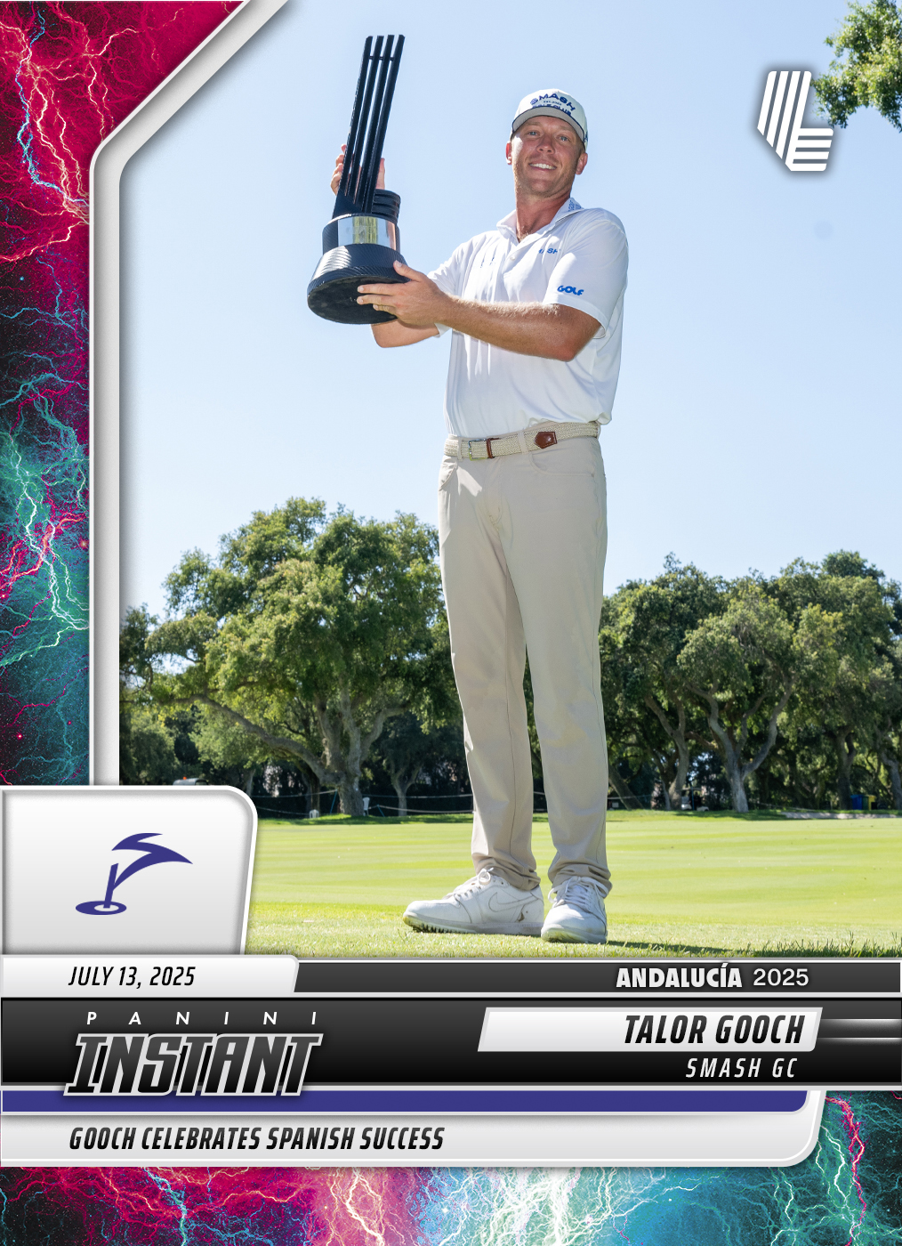 Talor Gooch - 2025 Panini Instant LIV Golf #101 - Lightning /5