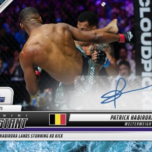 Patrick Habirora - 2025 Panini Instant PFL #77 - Water /10 Auto