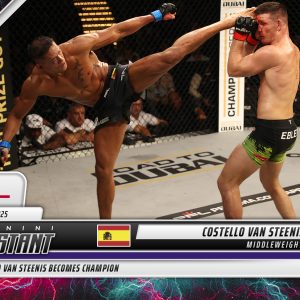 Costello van Steenis - 2025 Panini Instant PFL #78 - Lightning /5