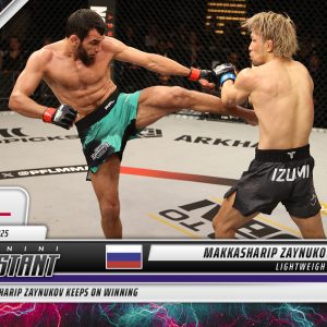 Makkasharip Zaynukov - 2025 Panini Instant PFL #81 - Lightning /5