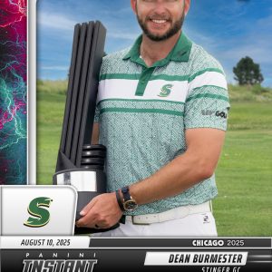 Dean Burmester - 2025 Panini Instant LIV Golf #105 - Lightning /5