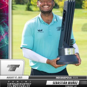 Sebastian Munoz - 2025 Panini Instant LIV Golf #107 - Lightning /5