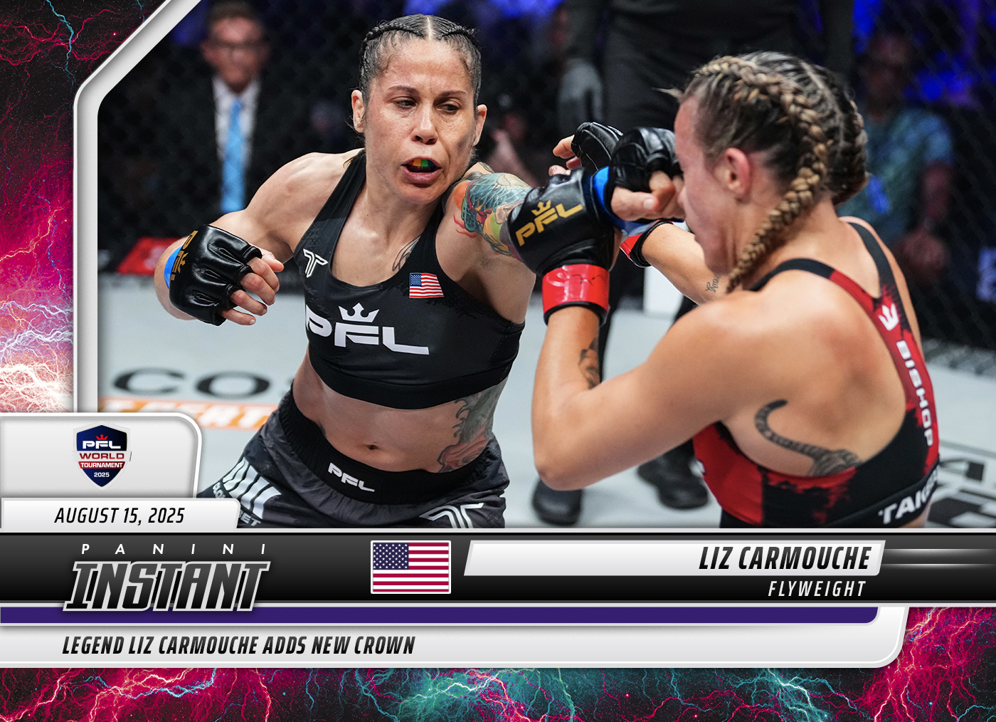 Liz Carmouche - 2025 Panini Instant PFL #86 - Lightning /5