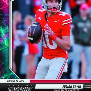 Julian Sayin - 2025 Panini Instant NIL College Football #3 - Lightning /5