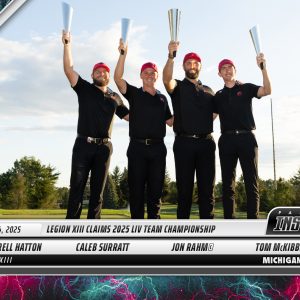 Legion XIII - 2025 Panini Instant LIV Golf #110 - Lightning /5