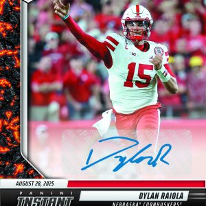 Dylan Raiola - 2025 Panini Instant NIL College Football #DRA - Magma 1/1 Auto