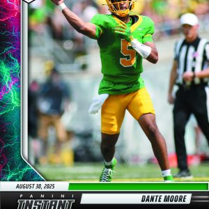 Dante Moore - 2025 Panini Instant NIL College Football #DMA - Lightning /5