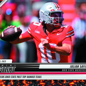 Julian Sayin - 2025 Panini Instant NIL College Football #JSB - Magma 1/1