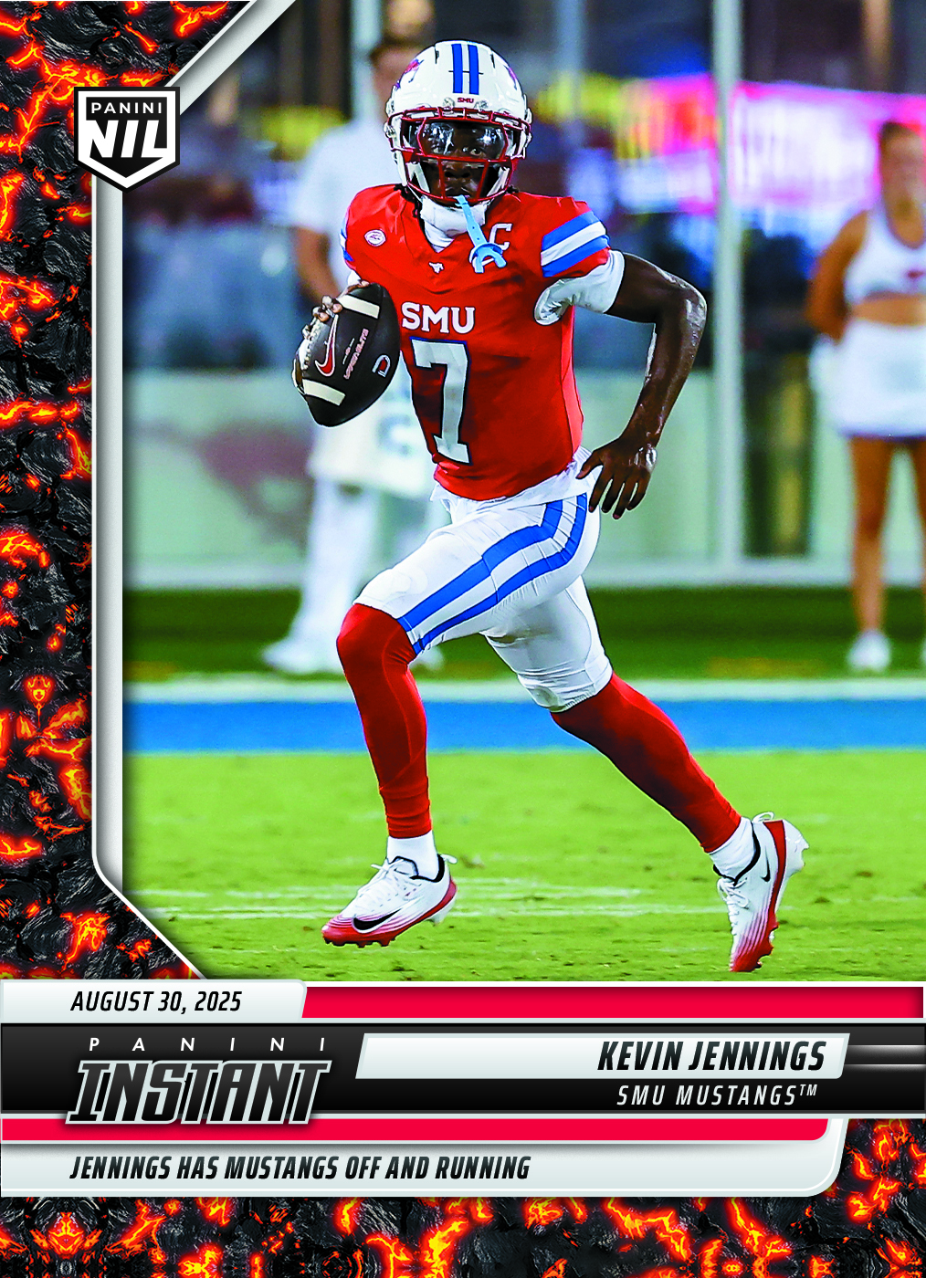 Kevin Jennings - 2025 Panini Instant NIL College Football #KJA - Magma 1/1