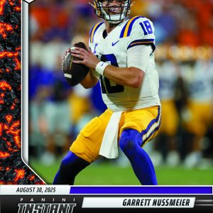 Garrett Nussmeier - 2025 Panini Instant NIL College Football #GNA - Magma 1/1