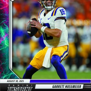 Garrett Nussmeier - 2025 Panini Instant NIL College Football #GNA - Lightning /5