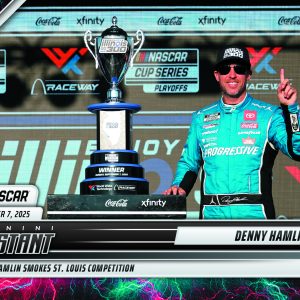 Denny Hamlin - 2025 Panini Instant NASCAR #49 - Lightning /5
