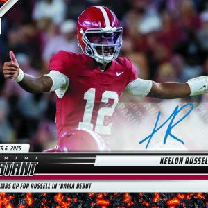 Keelon Russell - 2025 Panini Instant NIL College Football #KRA - Magma 1/1 Auto