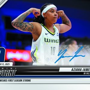 Aziaha James - 2025 Panini Instant WNBA #286 - Base /99 Auto
