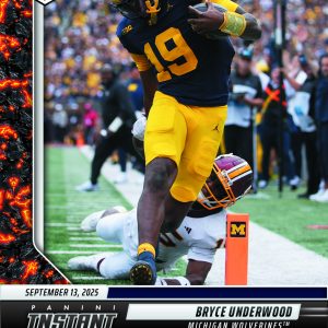 Bryce Underwood - 2025 Panini Instant NIL College Football #BUB - Magma 1/1