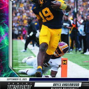 Bryce Underwood - 2025 Panini Instant NIL College Football #BUB - Lightning /5