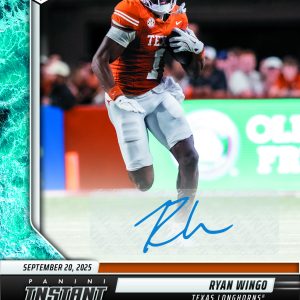 Ryan Wingo - 2025 Panini Instant NIL College Football #RWA - Water /10 Auto