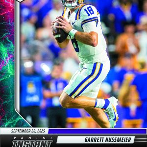 Garrett Nussmeier - 2025 Panini Instant NIL College Football #GNB - Lightning /5