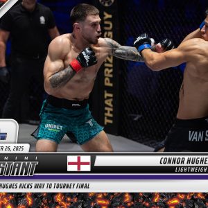 Connor Hughes - 2025 Panini Instant PFL #97 - Magma 1/1