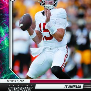 Ty Simpson - 2025 Panini Instant NIL College Football #TSA - Lightning /5
