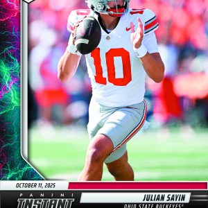 Julian Sayin - 2025 Panini Instant NIL College Football #JSE - Lightning /5