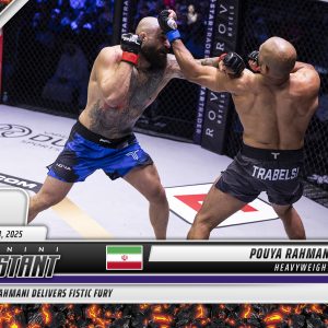 Pouya Rahmani - 2025 Panini Instant PFL #103 - Magma 1/1
