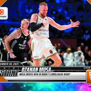 Dzanan Musa - 2025-26 Panini Instant EuroLeague #3 - Galaxy 1/1