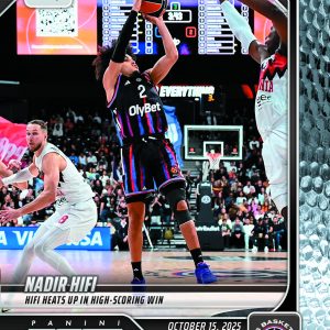 Nadir Hifi - 2025-26 Panini Instant EuroLeague #5 - Metallic /5