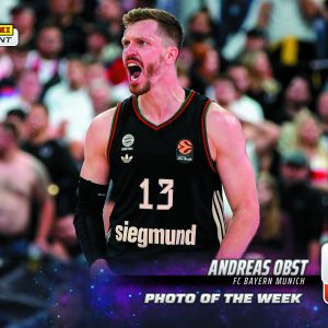 Andreas Obst - 2025-26 Panini Instant EuroLeague Photo of the Week #1 - Galaxy 1/1