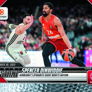 Spencer Dinwiddie - 2025-26 Panini Instant EuroLeague #10 - Metallic /5