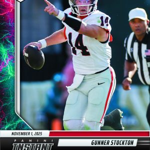 Gunner Stockton - 2025 Panini Instant NIL College Football #GSA - Lightning /5
