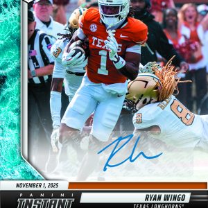 Ryan Wingo - 2025 Panini Instant NIL College Football #RWB - Water /10 Auto