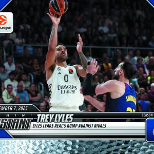 Trey Lyles - 2025-26 Panini Instant EuroLeague #14 - Metallic /5