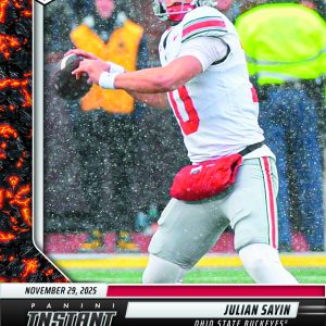 Julian Sayin - 2025 Panini Instant NIL College Football #JSG - Magma 1/1
