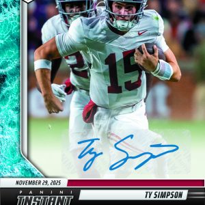Ty Simpson - 2025 Panini Instant NIL College Football #TSB - Water /10 Auto