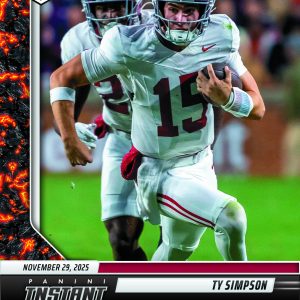 Ty Simpson - 2025 Panini Instant NIL College Football #TSB - Magma 1/1